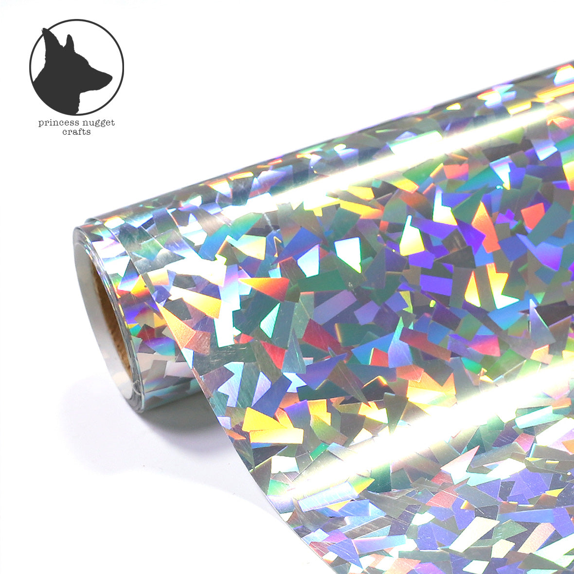FLEX Holographic Crystal Silver - Princess Nugget crafts