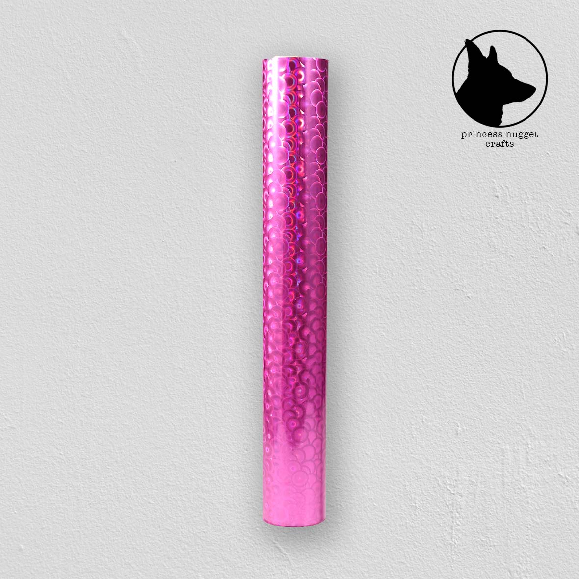 Holographic Bubble Pink - Princess Nugget crafts